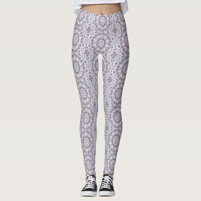 Leggings Amusez-vous avec la lavande (Devant)