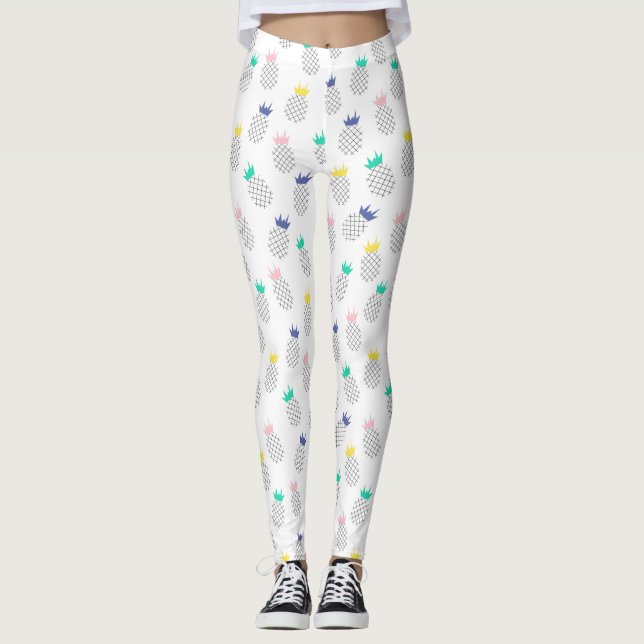 Leggings Ananas abstraits 2 (Devant)