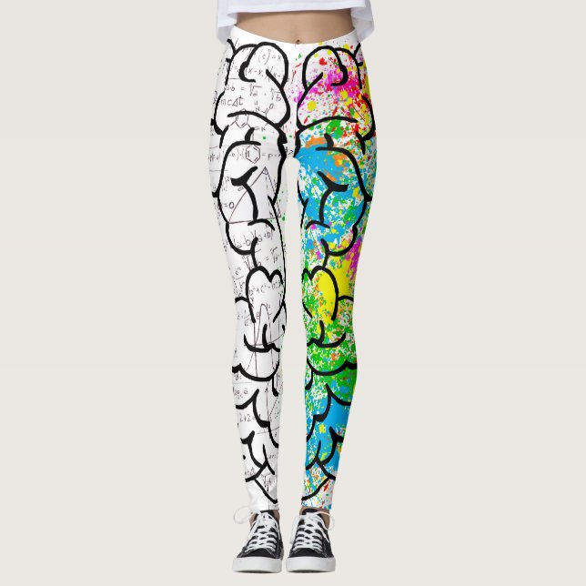 Leggings anatomie du cerveau (Devant)