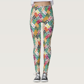 Leggings ancrage herringbone mana