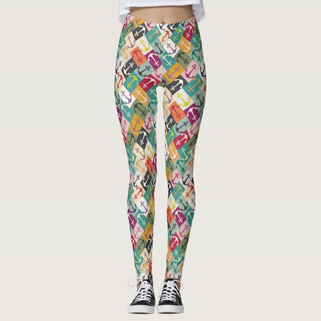 Leggings ancrage herringbone mana (Devant)