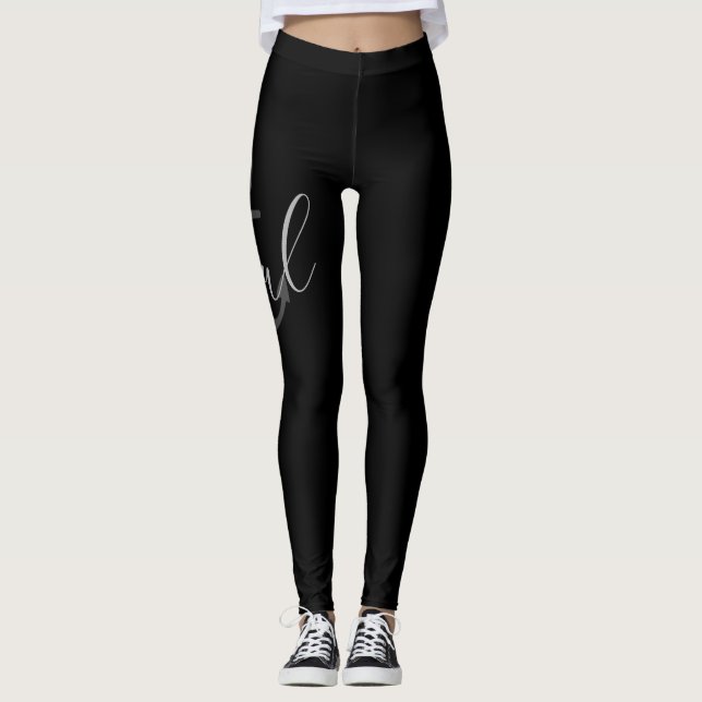 Leggings Ancre nautique mignon SOUL | (Devant)