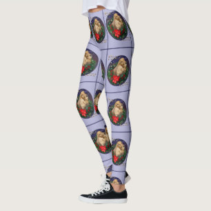 Leggings Anglais Cocker Spaniel Christmas