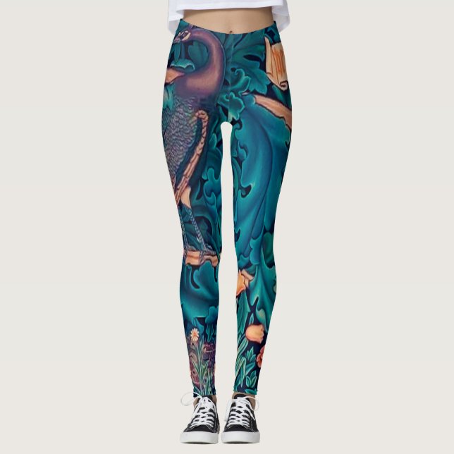 Leggings Animals dans The Forest, William Morris (Devant)