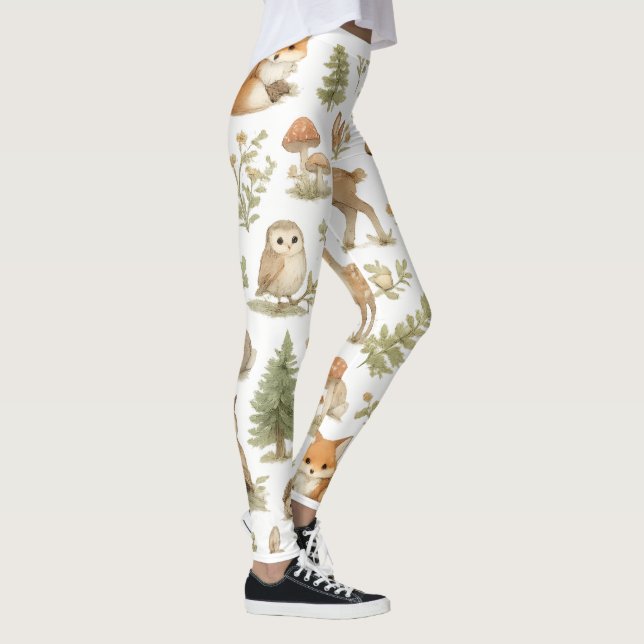 Leggings Animaux de la Forêt (Droite)