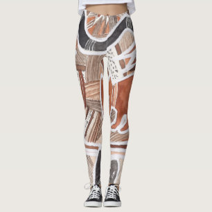 Leggings Animaux mythiques rêveurs australiens 5 guêtres