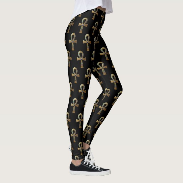 Leggings Ankh Symbol Bedeutung – Schlüssel des Lebens´8 (Droite)