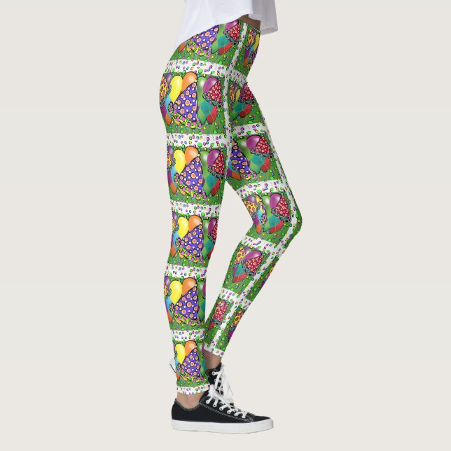 LEGGINGS ANNIVERSAIRE DESIGN CASQUETTE (Droite)