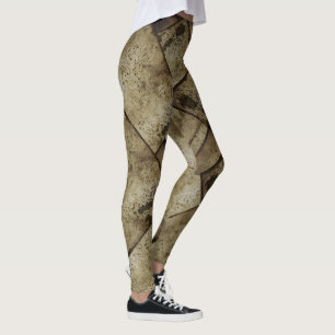 Leggings Antiquité en Brown