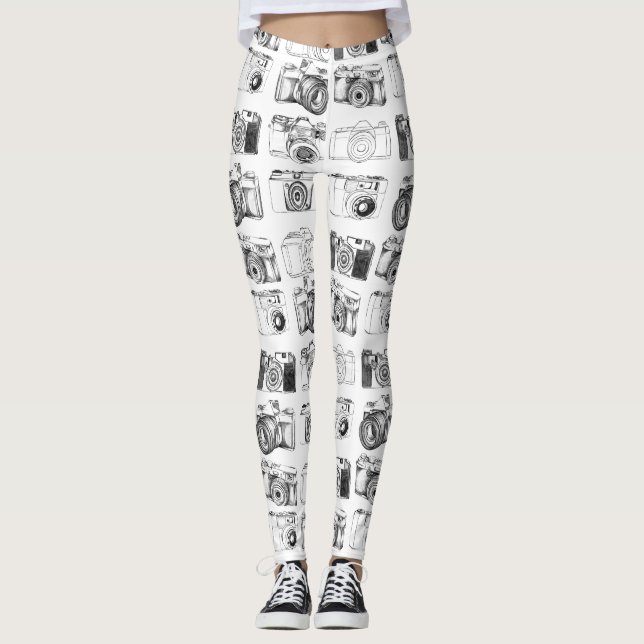 Leggings Appareil-photo (Devant)