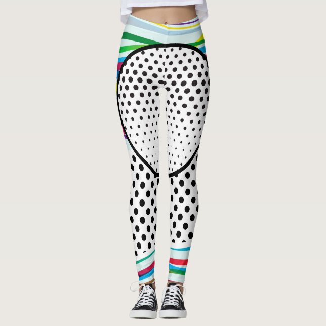 Leggings Après Morris et POP Chiffon Scarf (Devant)