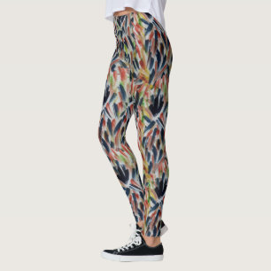 Leggings Aquarelle Abstraite