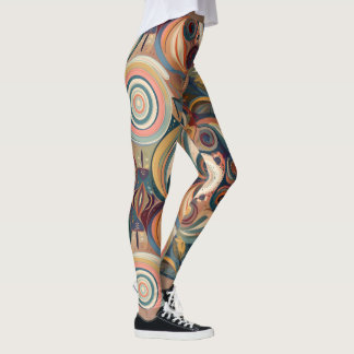 Leggings Aquarelle Dark Bohemian Dream