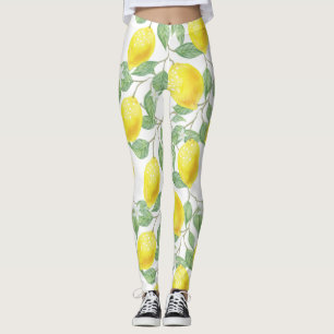 Leggings Aquarelle de citron
