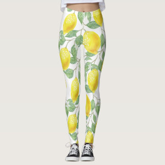 Leggings Aquarelle de citron