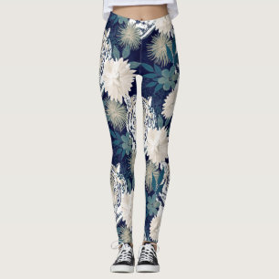 Leggings Aquarelle des animaux de tigres à la mode, couleu