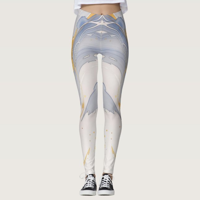 Leggings Aquarelle époustouflante Rêves meilleure aquarelle (Devant)