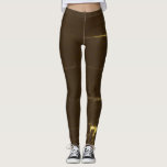 Leggings Aquarelle jaune sur Brown<br><div class="desc">Le design est fait pour afficher votre forme et montrer de l'audace à vos jambes, tout en gardant la couleur marron pour vous faire cool comme un concombre cette saison d'été. Il est conçu pour vous emmener de la maison à la ville et est assez attrayant pour les gens, et...</div>