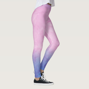Leggings Aquarelle Ombre Rose