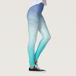 Leggings Aquarelle sarcelle