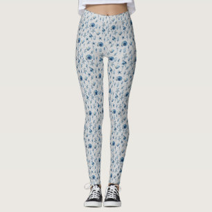 Leggings Aquarelle sous le Motif de mer