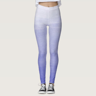 Leggings Aquarelle violette Ombre