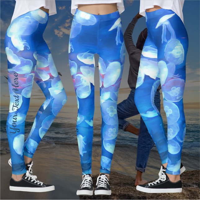 Leggings Aquarium Jellyfish 0925 (Créateur téléchargé)