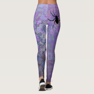 Leggings Araignée noire