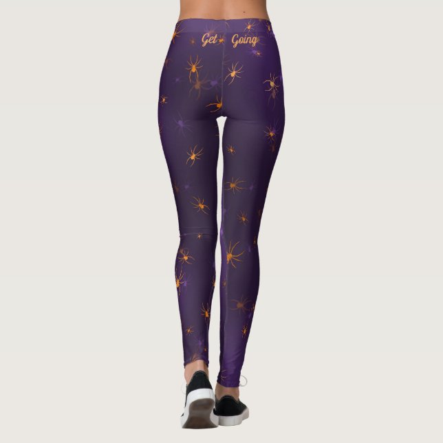 Leggings Araignées effrayantes (Dos)