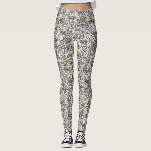 Leggings arbre de Noël (Devant)