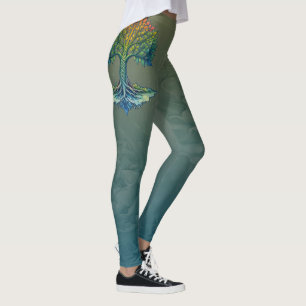 Leggings Arbre de Vie Aube Changeante