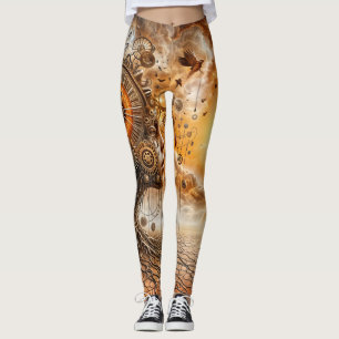 Leggings Arbre mécanique du temps