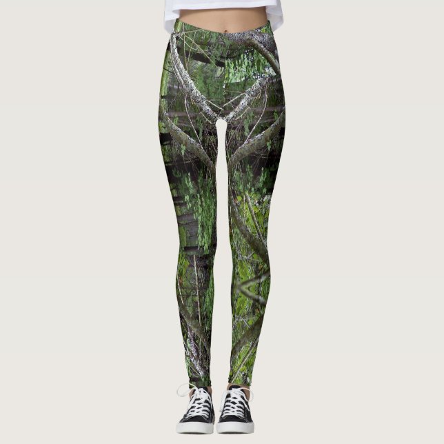 Leggings Arbres au Michigan (Devant)