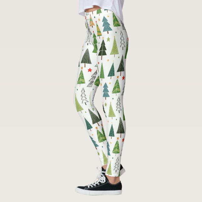 Leggings Arbres rétro (Gauche)
