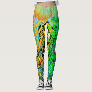 Leggings Arc arc-en-ciel tordu