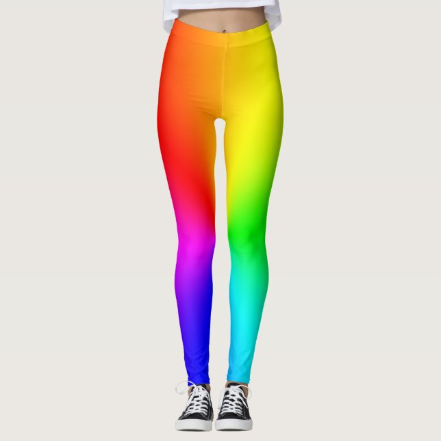 Leggings Arc-en-ciel (Devant)