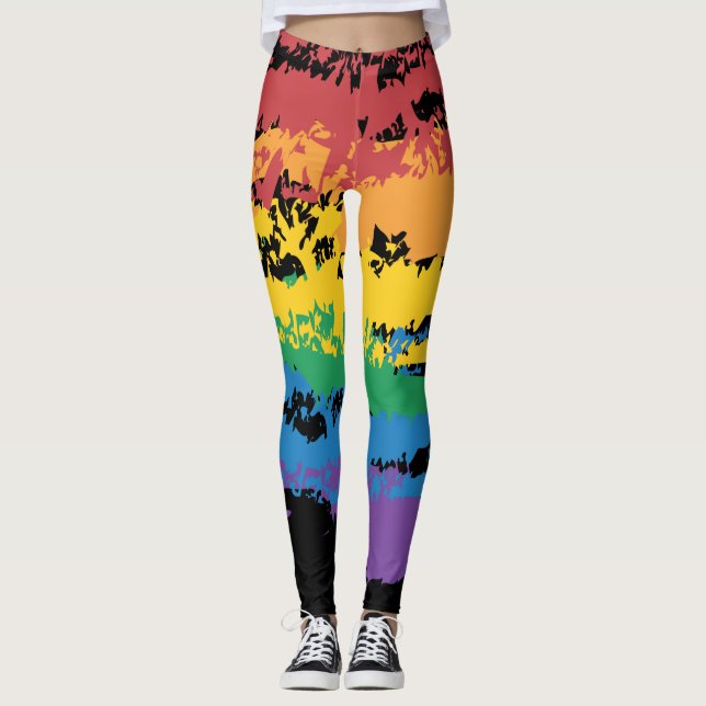 Leggings Arc en ciel (Devant)