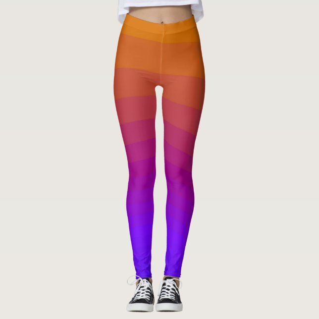 Leggings Arc-en-ciel (Devant)