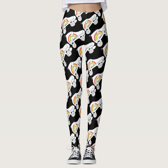 Leggings arc-en-ciel (Devant)