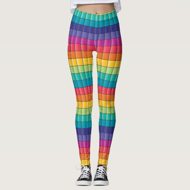Leggings Arc-en-ciel (Devant)