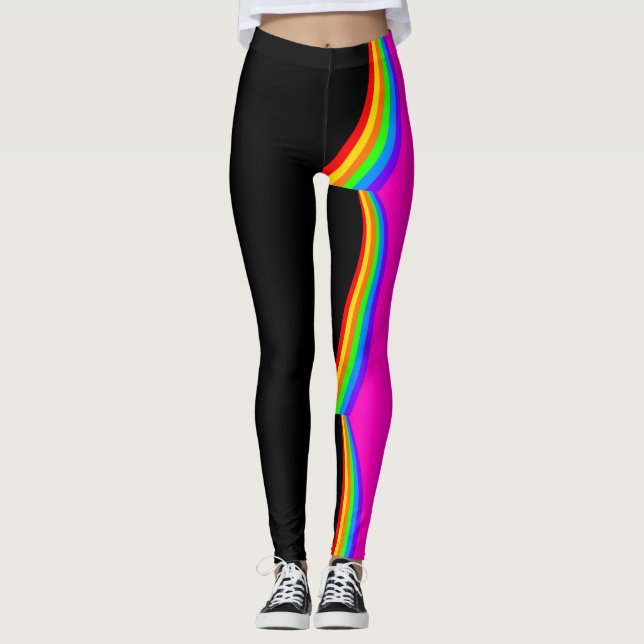 Leggings Arc-en-ciel (Devant)