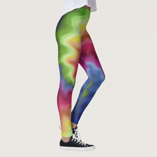 Leggings Arc-en-ciel atténué  (Droite)