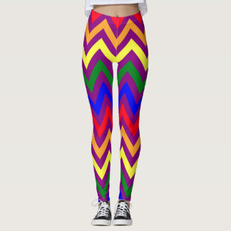 Leggings arc-en-ciel, Leggings colorés pour femmes