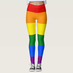 Leggings arc-en-ciel, Leggings colorés pour femmes