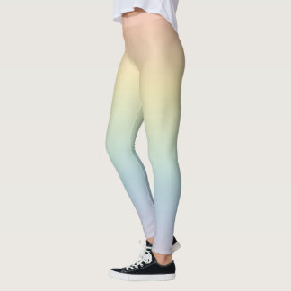Leggings Arc-en-ciel pastel 