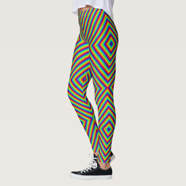 Leggings Arc-en-ciel X (Gauche)