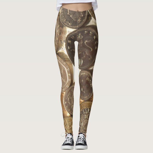 Leggings Argent (Devant)