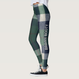 Leggings Aria Oxford Academia Vintage Motif à carreaux BRAI