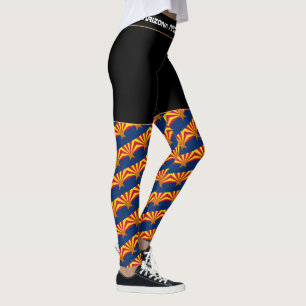 Leggings Arizona Flag & America States, États-Unis mode/sp