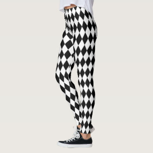Leggings Arlequin noir